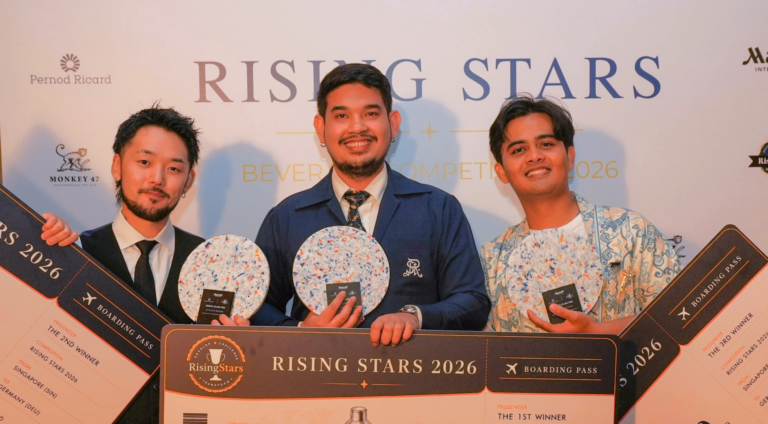 บาร์เทนเดอร์ไทยคว้าแชมป์ “Rising Stars” ประจำปี 2569 เวทีบาร์เทนเดอร์รักษ์โลกระดับเอเชียแปซิฟิก (ไม่รวมจีน) จากแมริออท อินเตอร์เนชั่นแนล